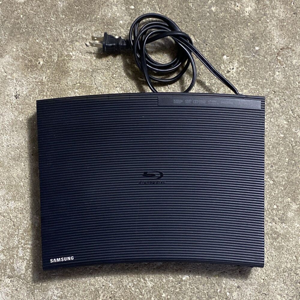 Samsung BD-J5100 Streaming Blu-ray DVD Player 1080p HDMI USB  No Remote Tested
